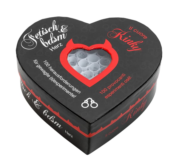 Miniatyrbild 1 av 3: Tease and Please Kinky Heart Utmaningsspel Alla DE, IT