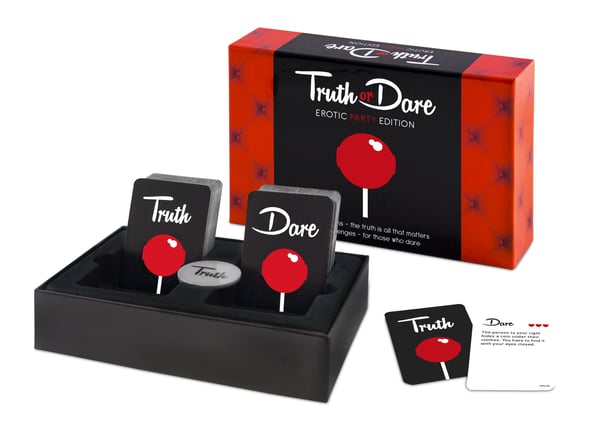 Miniatyrbild 4 av 4: Tease and Please Truth or Dare Kortspel Alla US