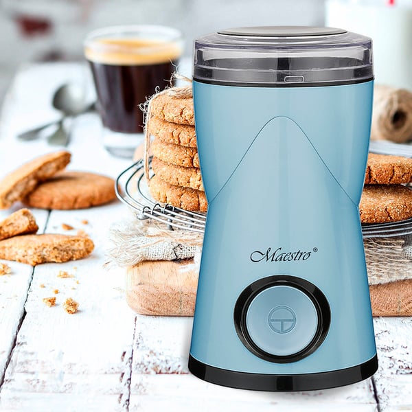 Miniatyrbillede 1 af 4: Feel Maestro MR-453-BLUE kaffemølle 180 W Blå