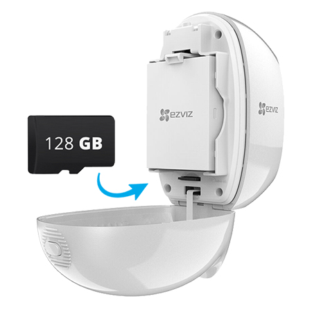 EZVIZ Wire-Free Camera C3A Kasse IP-sikkerhedskamera Indendørs & udendørs 1920 x 1080 pixel Væg