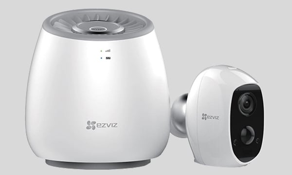 Miniatyrbillede 2 af 4: EZVIZ Wire-Free Camera C3A Kasse IP-sikkerhedskamera Indendørs & udendørs 1920 x 1080 pixel Væg