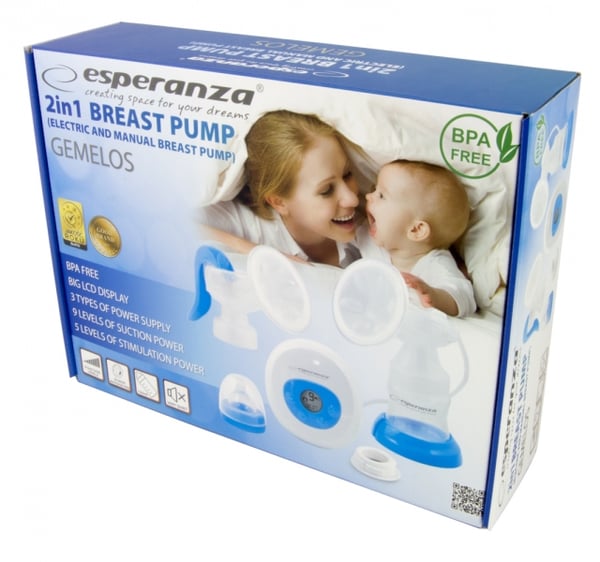 Esperanza ECM003B rintapumppu 150 ml Elektroninen