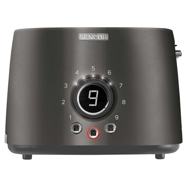 Sencor STS 6058BK brödrostar 9 2 skivor 1000 W Svart Sencor STS 6058BK brödrostar 9 2 skivor 1000 W Svart