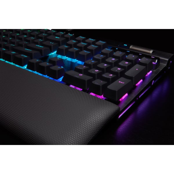 Corsair K100 RGB Optical-Mechanical Gaming tastatur Spil USB QWERTZ Tysk Sort