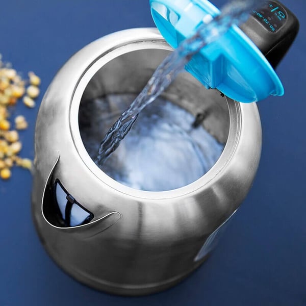 Cecotec ThermoSense 290 elkedel 1,7 L 2200 W Sort, Rustfrit stål