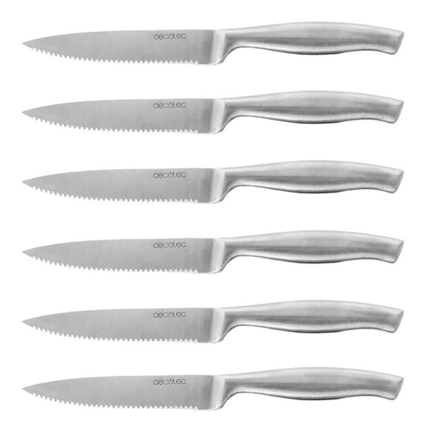 Miniatyrbillede 1 af 5: Cecotec 01025 bordkniv 6 stk Rustfrit stål Steak kniv