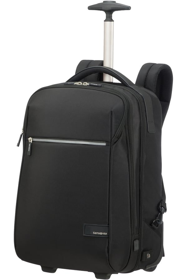SAMSONITE LITEPOINT KANNETTAVAN TIETOKONEEN REPPPU 17.3\" EXP, MUSTA
