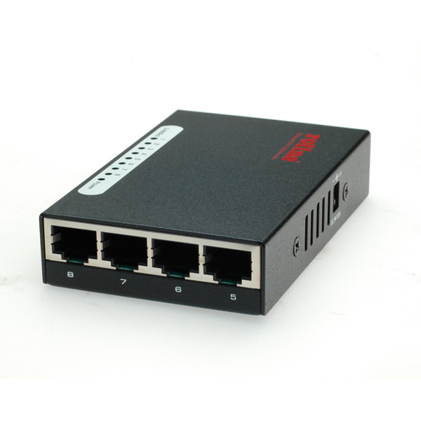 Miniatyrbillede 3 af 3: ROLINE Fast Ethernet Switch, Pocket, 8 Ports
