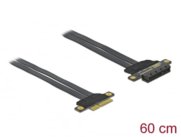Delock PCI Express x4 till x4 med flexibel kabel