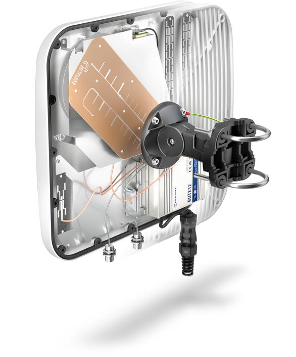 Miniatyrbild 4 av 4: QuWireless AXR12 nätverksantenner Riktantenn 7 dBi