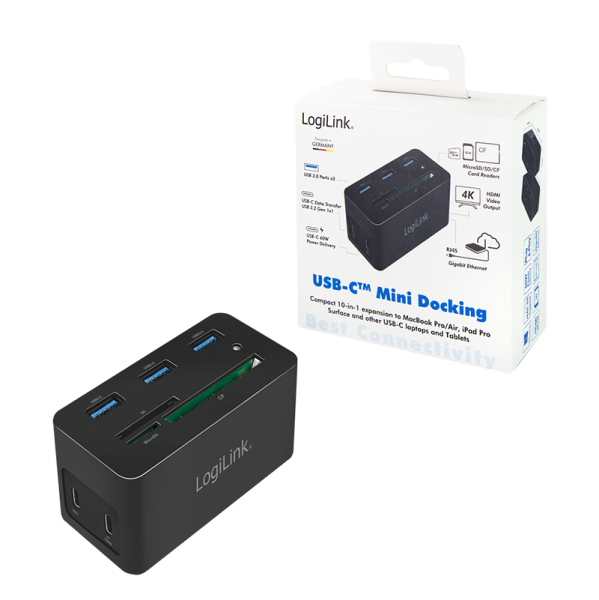 Pikkukuva 4 / 9: LogiLink-telakointiasema - USB-C 3.2 Gen 1 - HDMI