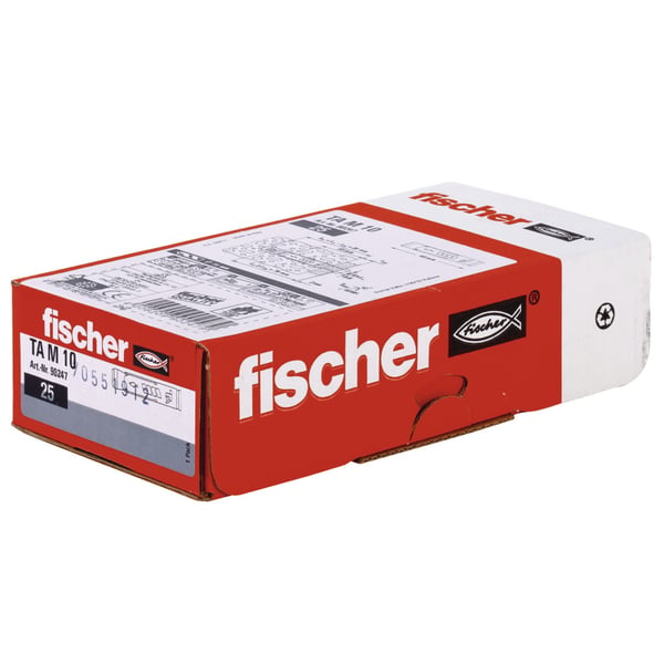 Fischer TA M10 25 styck Gängad ankare 69 mm