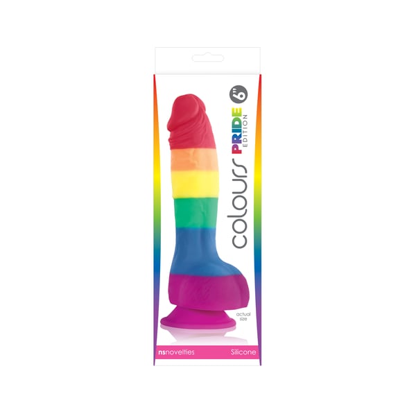 Pikkukuva 2 / 2: NS Novelties NSN-0408-06 hieromasauva Realistinen dildo Emätinseksi Monivärinen Silikoni 213,4 mm 7,62 cm