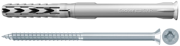 Fischer 503415 skruvankare och väggplugg 4 styck