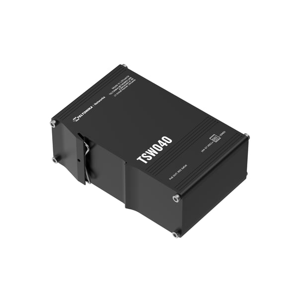 Miniatyrbild 4 av 9: Teltonika NETWORKS TSW040 8-Port PoE+ Switch Ohanterad Fast Ethernet (10/100) Strömförsörjning via Ethernet (PoE) stöd Svart