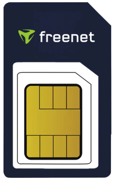 O2 Multicard Triple-SIM freenet SIM-kortadapter