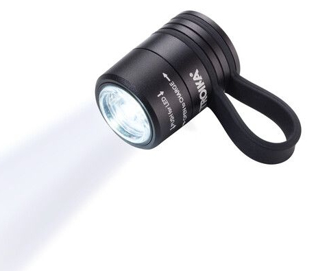 Miniatyrbillede 4 af 5: TROIKA ECO RUN Sort Magnetisk beslag til lommelygte SMD LED