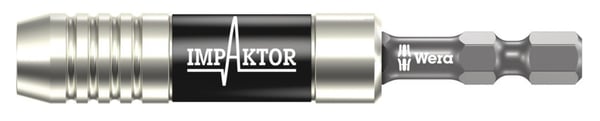 Wera 897/4 IMP Bitshållare Svart, Silver