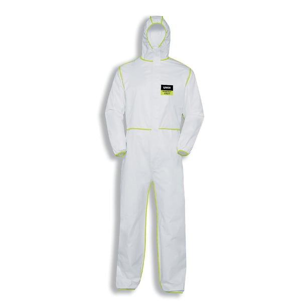 9871013 Engångsskyddsdräkt Typ 5/6 Storlek XXL Vit (9871013)