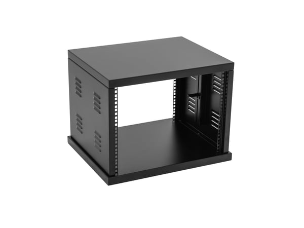 Omnitronic 30103163 stativ 4U Fritstående reol Sort