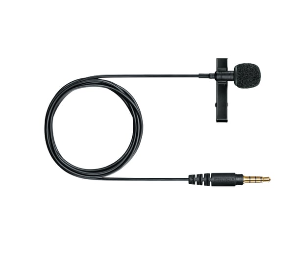 Shure MVL Musta Lavalier-/langaton mikrofoni