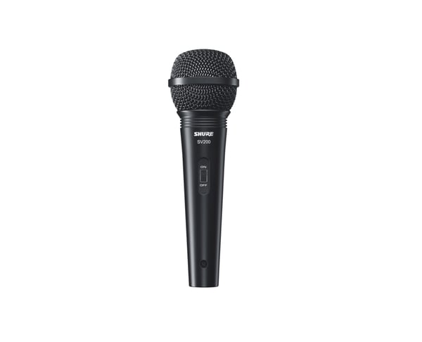 Miniatyrbillede 2 af 2: Shure SV200 mikrofon Sort Karaoke mikrofon