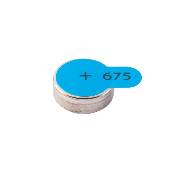 Miniatyrbillede 2 af 4: Intenso Energy Hearing Aid A675 Engangsbatteri 675 Zink-luft