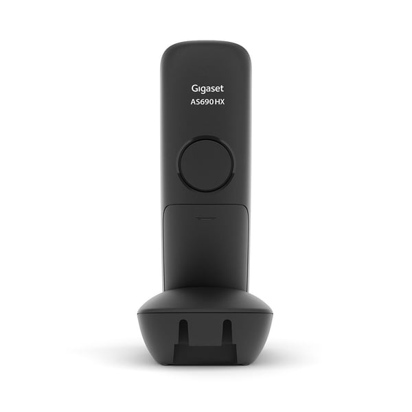 Miniatyrbillede 2 af 7: Gigaset AS690HX Analog/DECT-telefon Nummervisning Sort