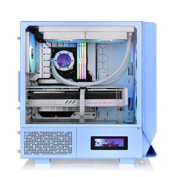 Miniatyrbillede 5 af 6: Thermaltake Ceres 330 TG Midi Tower Blå