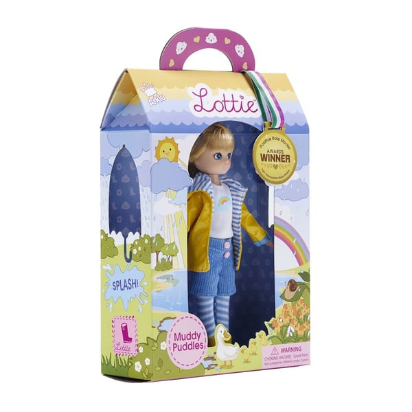 Pikkukuva 2 / 5: Lottie Dolls Muddy Puddles & Superhero Clothes