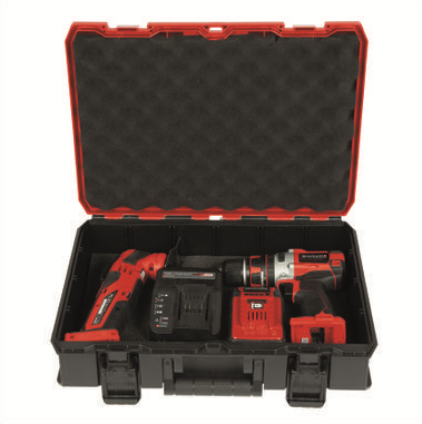 Einhell E-Case S-F Svart, Röd Polypropylen (PP)