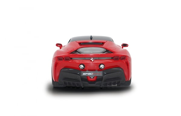 Miniatyrbillede 6 af 8: JAMARA Ferrari SF90 Stradale - Sportsvogn - Elmotor - 1:14 - Klar til kørsel (RTD) - Rød - Plast