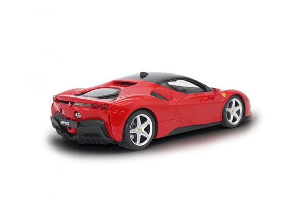 Miniatyrbillede 8 af 8: JAMARA Ferrari SF90 Stradale - Sportsvogn - Elmotor - 1:14 - Klar til kørsel (RTD) - Rød - Plast