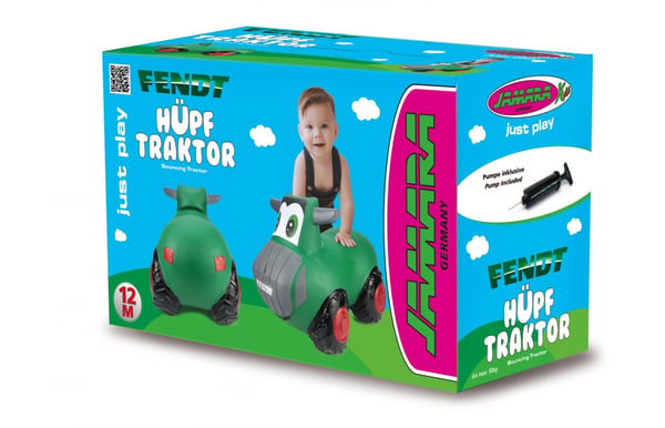 Miniatyrbild 4 av 9: Jamara Fendt bouncing tractor