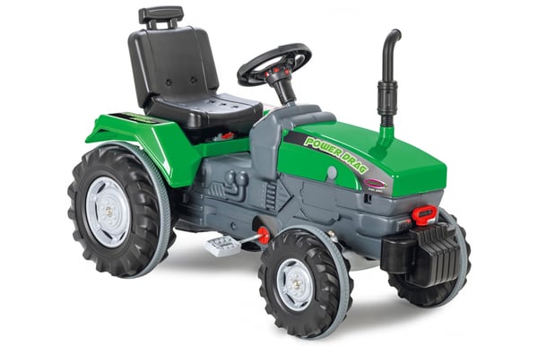 Jamara Pedal Tractor Power Drag Åkleksak, traktor
