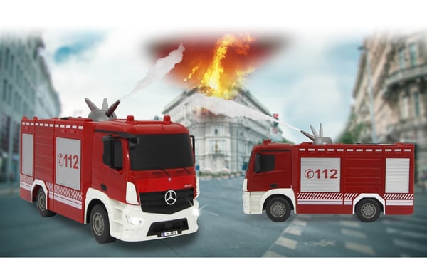 Jamara Fire fighter TLF Mercedes-Benz Antos Radio-kontrolleret (RC) model Brandbil Elektrisk motor 1:26
