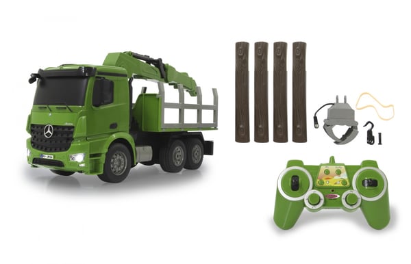 Miniatyrbild 17 av 19: Jamara Container LKW radiostyrd modell Elmotor 1:20