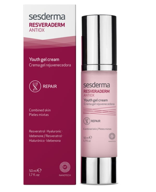 Miniatyrbillede 1 af 2: Sesderma Resveraderm Antiox Dag- og natcreme 50 ml