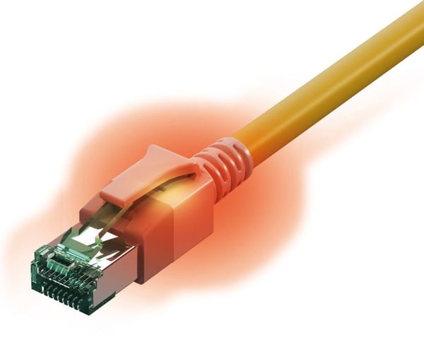Sacon 442622,3 netværkskabel Gul 3 m Cat6a S/FTP (S-STP)