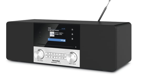 Miniatyrbild 5 av 5: TechniSat DIGITRADIO 3 VOICE Svart, Silver