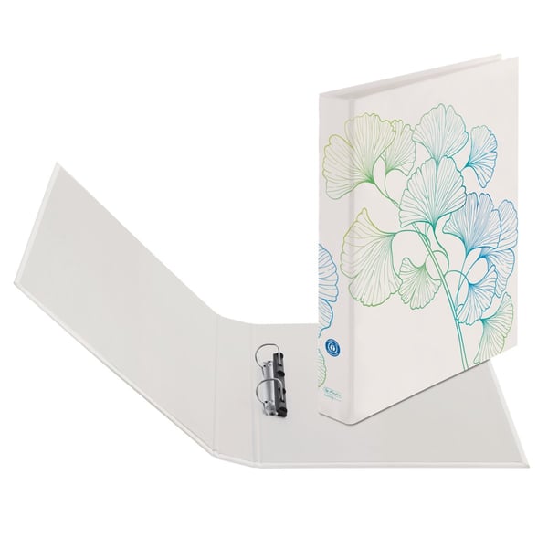 Herlitz 50033423 ringpärmar A4 Blå, Grön, Vit