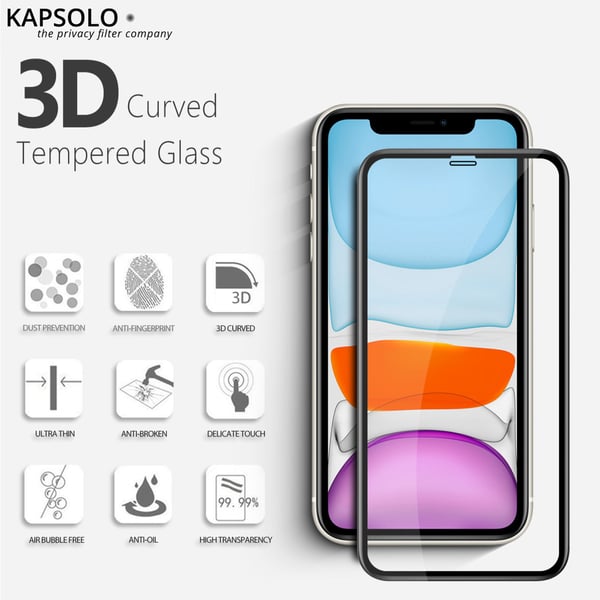 KAPSOLO P40 Skærmbeskyttelse Tempered GLASS, Microbial Screen Protection