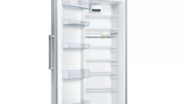 Bosch Serie 4 KSV33VLEP køleskab Fritstående 324 L Rustfrit stål