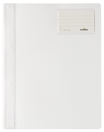 Pikkukuva 1 / 3: Durable 2500-02 raporttikansi PVC-muovi Valkoinen