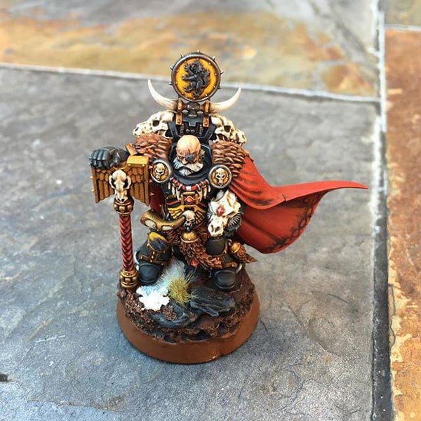 Miniatyrbild 6 av 13: Games Workshop Space wolves ulrik the slayer