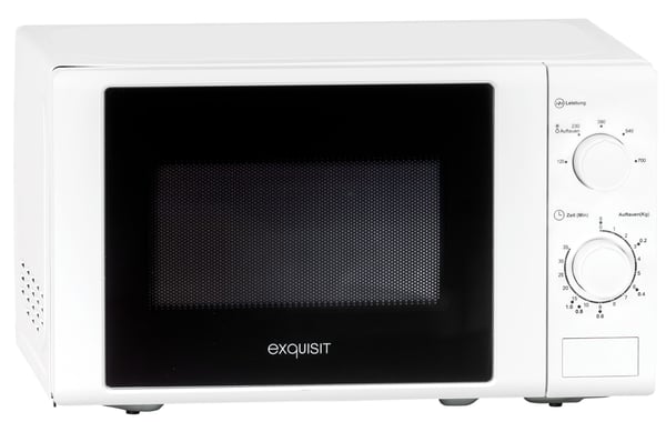 Exquisit MW900-030 Hvid Grill mikroovn Bordplade 20 L 700 W