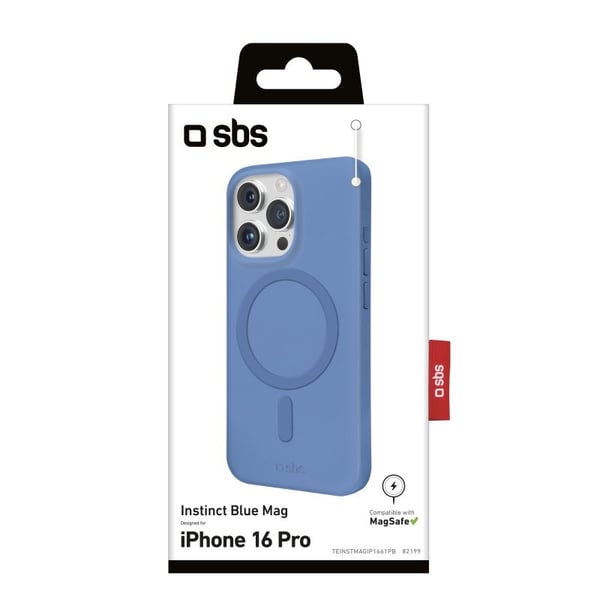 SBS TEINSTMAGIP1661PB mobiltelefon etui 16 cm (6.3") Cover Blå