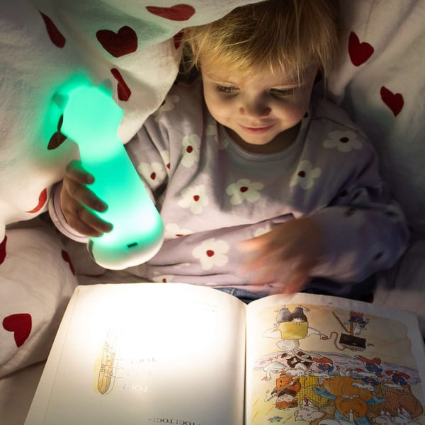 BBLÜV B0206 natlys til baby Fritstående Hvid