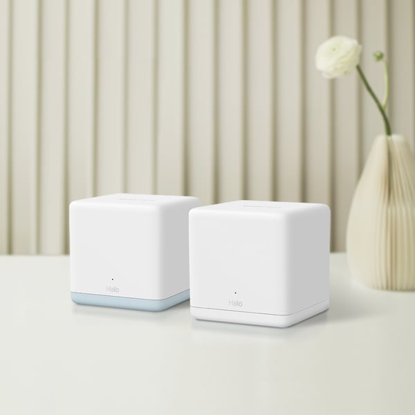 Mercusys HALO H32G (2-pack) Dual-band (2,4 GHz / 5 GHz) Wi-Fi 5 (802.11ac) Hvid Intern
