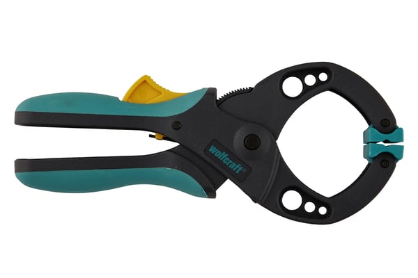 wolfcraft GmbH FZR 30 Räikkäpuristin 3 cm Harmaa, Turkoosi, Keltainen wolfcraft GmbH FZR 30 Räikkäpuristin 3 cm Harmaa, Turkoosi, Keltainen